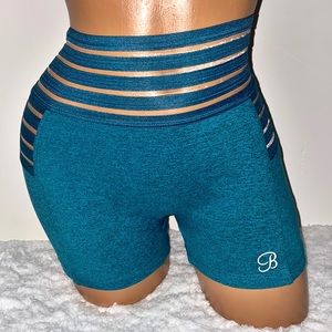 Bombshell Sportswear Seafoam Statement Shorts